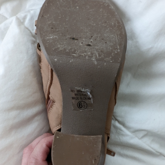 Open toe booties - Picture 4 of 4